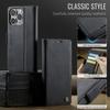 For iPhone 14 Pro Case AUTSPACE A11 RFID Blocking Retro Leather Cell Phone Wallet Cover