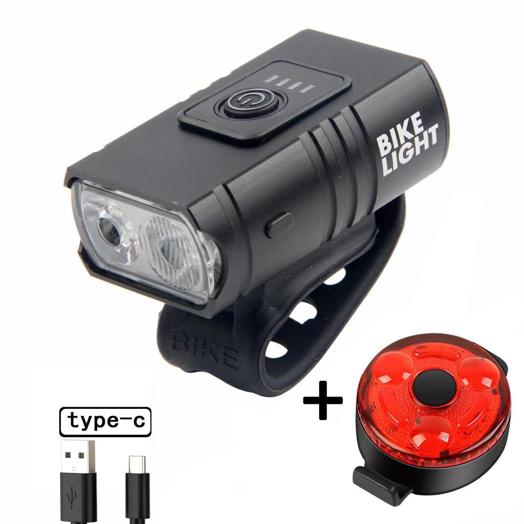 Cross2 T6 Bike Headlight: High Lumen, Power Display, Aluminum Alloy, Type-C Charging, Outdoor Cycling Light
