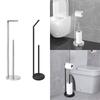 Fritstående servietrulleholder Bondegård Industrielt toiletpapirholder Argent