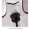 Girlish Heart Petal Umbrella Lamp: Minimalist Mid-Century Night Light for Bedroom and Study Atmosphere.