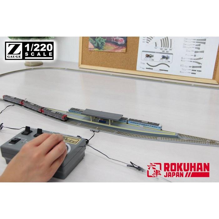 Rokuhan Z Gauge S046-1 Island Platform Basic Set