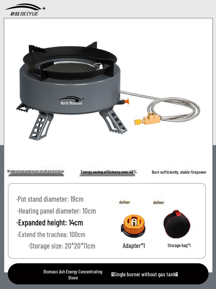Portable Outdoor Infrared Gas Stove Set for Tea Brewing and Camping