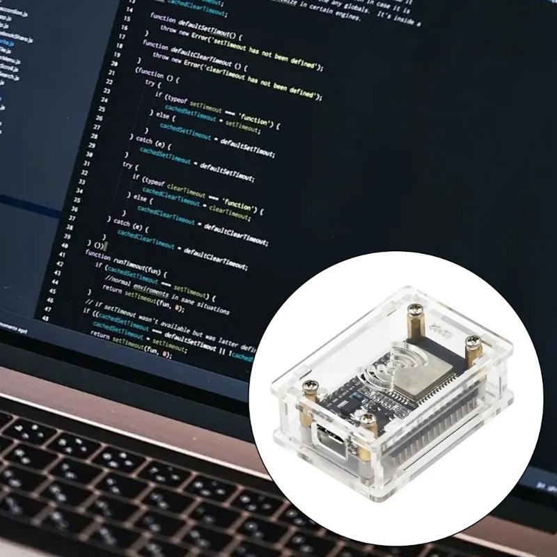 Acryl Schutzgehäuse für NodeMcu Lua CP2102/CH340G ESP32 IoT Boards Halter Schutz Einfache Montage Funktion