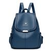 Classic Women's High-quality Plutonium Leather Female Travel Backpack Large-capacity Fashion Travel Backpack