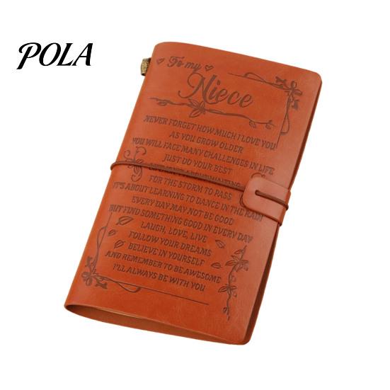 Collage Friendly Notebook Journal Notebook, Loose-Leaf Refillable Faux Leather Cover with Elastic Durable Daily Use Strap, Multi-Purpose Writing Diary