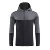 Hooded Outdoor Sports Jacket for Men, Breathable and Casual, Color Blocked and Casual