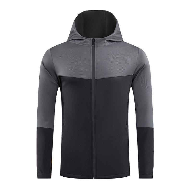 Spring and Summer Men's Fitness Clothing Long-sleeved Outdoor anti-UV Jacket New Couple Sports Cycling Sun Protection Clothing