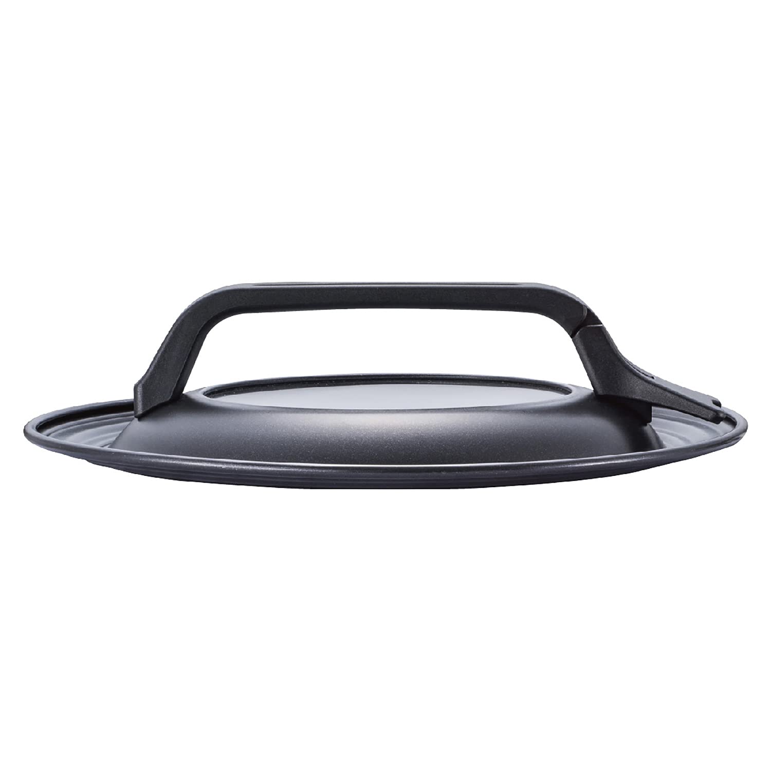 

Bestco Frying Pan Glass Lid with Stand, M, Fits 24cm, 26cm, and 28cm Pans, ND-8322, Black