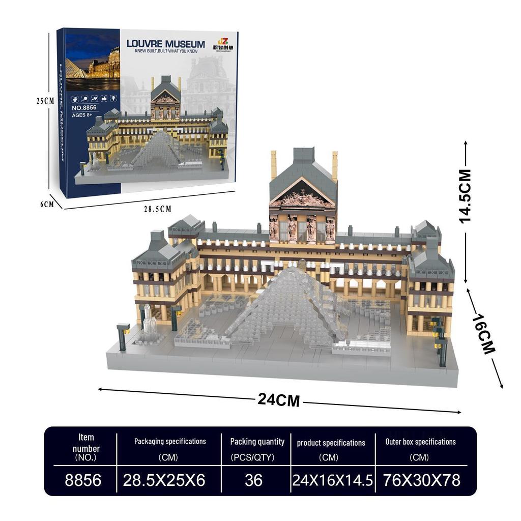 Titanic Pirate Ship Micro-Particle Building Blocks Puzzle Toy DIY 