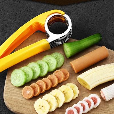 Affettatrice per banane Frutta Verdura Affettatrice per salsicce Chopper per salsicce Taglierina per frutta Taglierina per cetrioli Robot da cucina Cucina Cottura