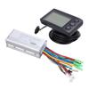 Electric Bike Motor Controller 22A Common Controller 36V 48V with LCD S866 Panel Thumb Throttle for