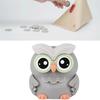 Electronic Owl Counting Piggy Bank Cute Animal Shape Automatic Saving Gifts Pot