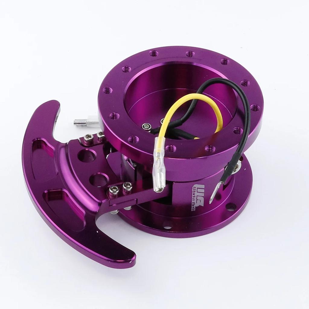 WORKS BELL GTC Racing Steering Wheel Quick Release Hub Kit Adapter 90 degrees Snap Off Boss Kit