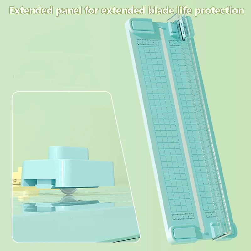 1PC Four-in-one Two-way Paper Cutter Manual Office Paper Cutter Design for Schools Offices and Homes