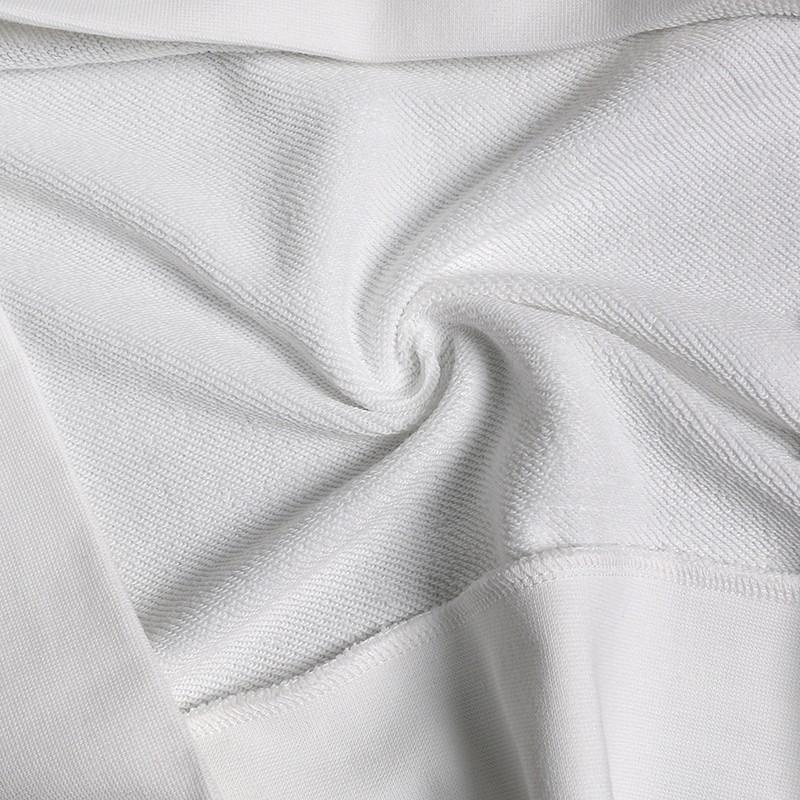 Adidas Neo Round Neck Striped American Sweatshirt Women sweatshirt White Black DZ7603