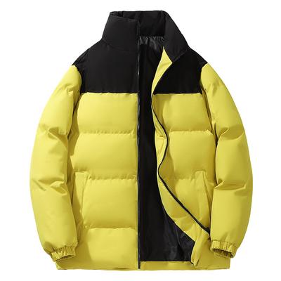Winter Baumwollgepolsterte Kleidung Herren Brot Kleidung Locker Lässig Vielseitig Farbpassend Verdickte Baumwollkleidung Trendige Mode Baumwolle + Herrenmantel