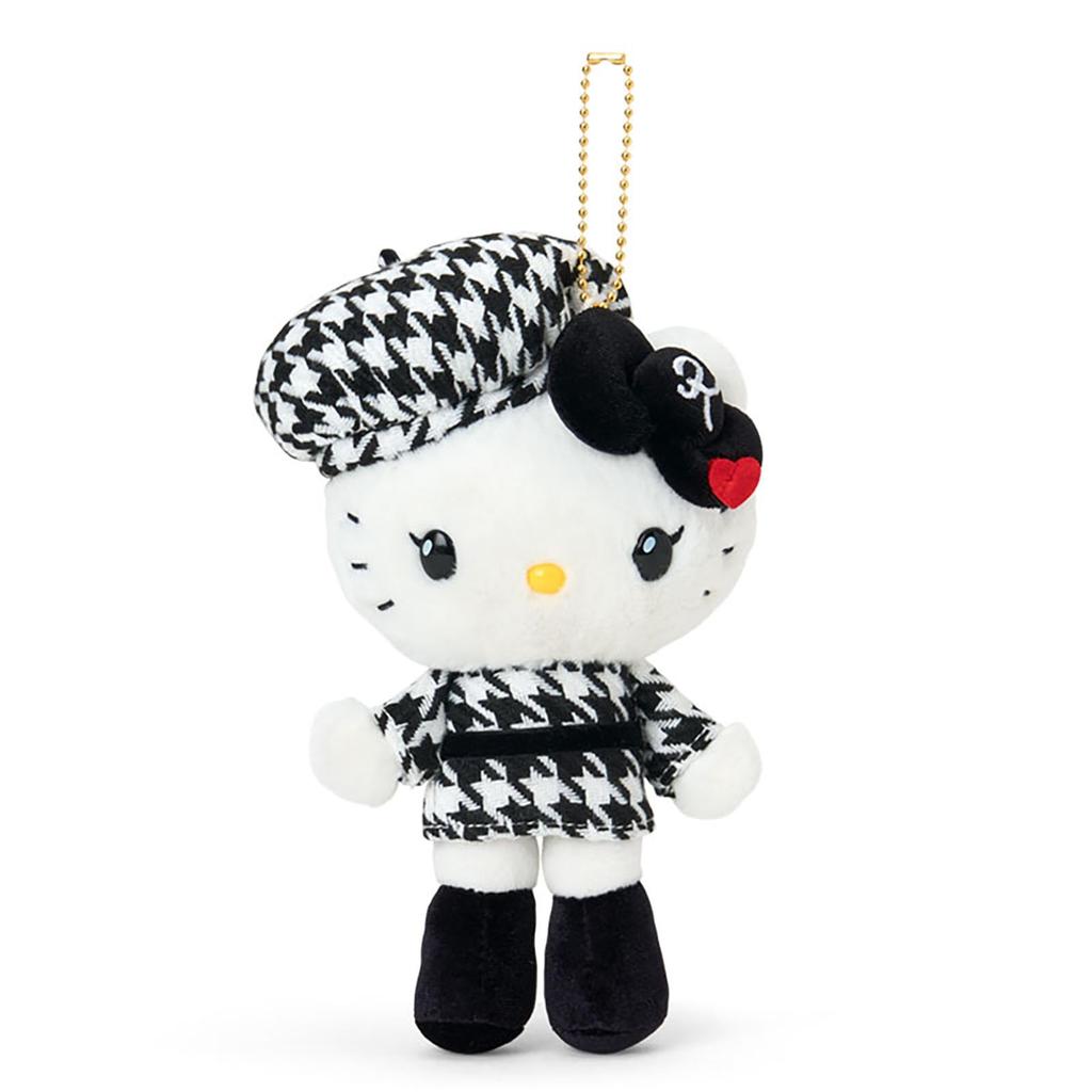 Sanrio Mascot Holder Girly Twin Hello Ages 6 and 148491 (Monochrome Coordinate) Kitty, Up,