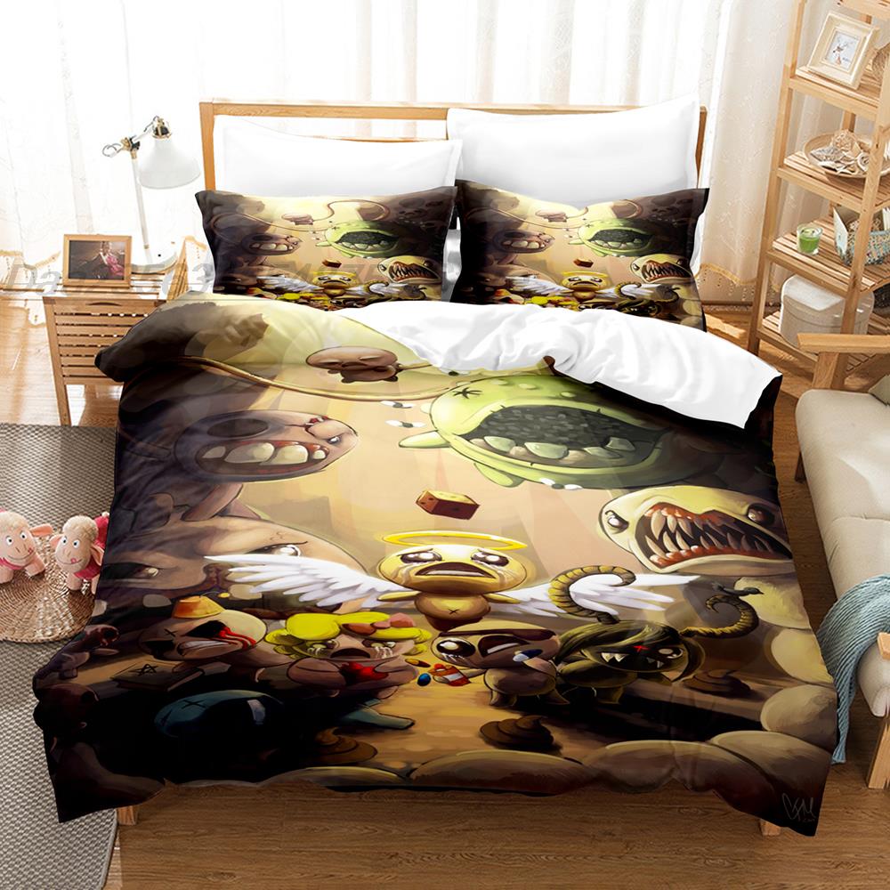 Comforter The Binding Of Isaac Bedding Set Single Twin Full Queen King Size Bed Set Aldult Kid Bedroom Duvet Sets 3D Print Kawaii