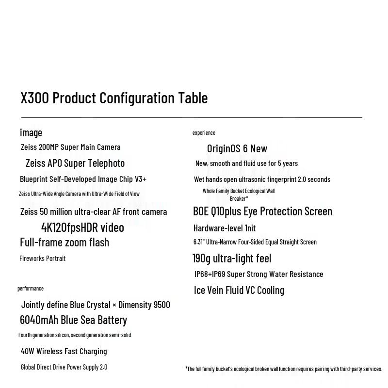 Vivo X300 5G AI Smartphone (CN Version)
