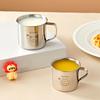 Anti Drop 304 Stainless Steel Mug With Handle Mini Portable Tea Milk Cup Cute Kid Water Cup Outdoor Picnic Drinkware