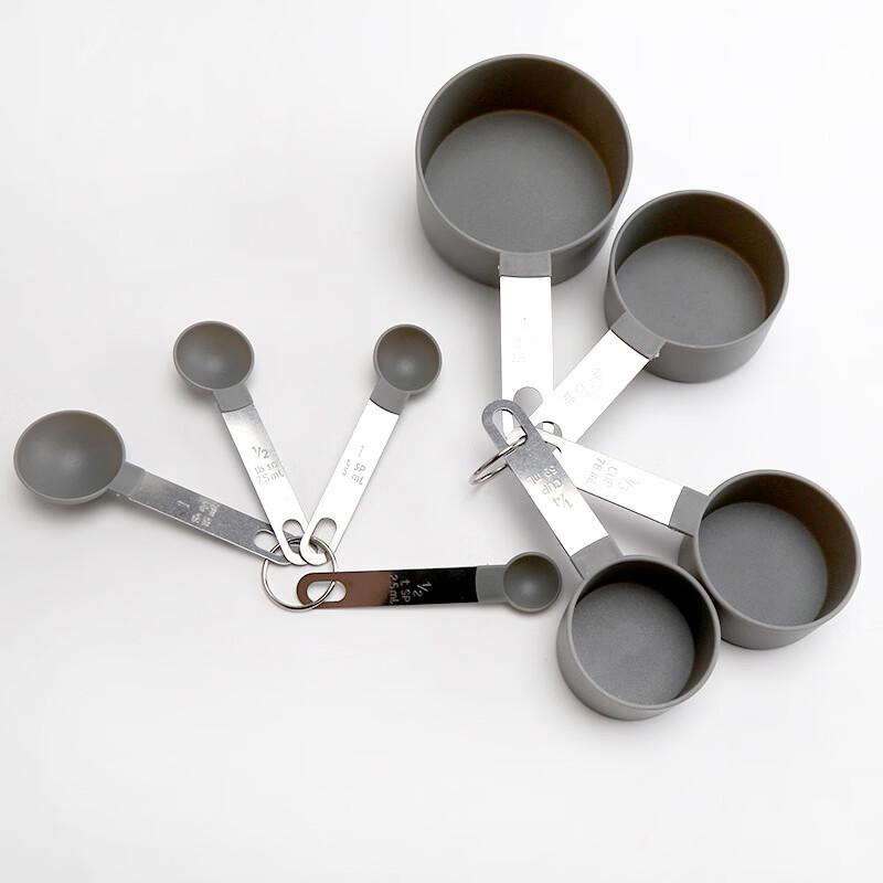 Yicang Stainless Steel Handle Plastic Measuring Set