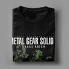 T-shirt Homme Metal Gear Solid 3 Snake Génial T-shirts en Coton Pur Manches Courtes T-shirts Col Rond Vêtements Classique