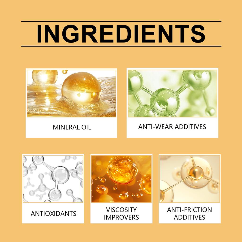 Engine Protective Agent, Car Protective Agent, Noise Reduction, Anti-shake, Anti-rust, Car Cleaning And Maintenance Agent 100ml