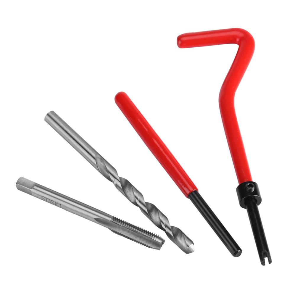 Kit Inserții Reparare Filet M8 30 Piese Set Scule Manuale Compatibil pentru Repararea Auto(M8)