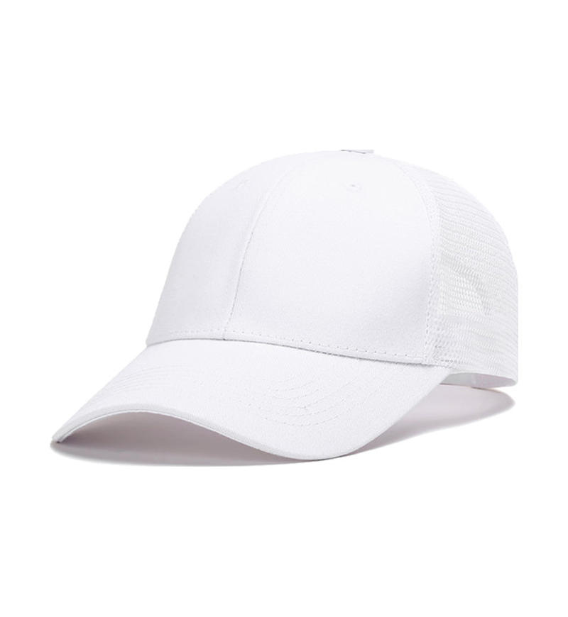 High Quality Mesh Baseball Cap Women Men Summer Cotton Breathable Sunhat Unisex Adjustable Snapback Trucker Hats Male Female