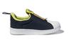 Adidas Originals Superstar Collection 360 X I Comfortable Low top Toddler Shoes Black Purple Infant And Toddler Q46513
