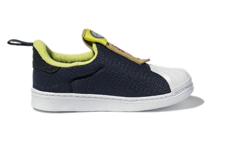 Adidas Originals Superstar Collection 360 X I Comfortable Low top Toddler Shoes Black Purple Infant And Toddler Q46513