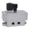 Electric Solenoid Valve G1 2in 2 Position 5 Way Single Control Directional Valve K25DH‑15DC24V