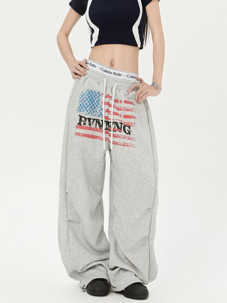 Jesień 2025 Unisex Retro Bawełniane Codzienne Długie Spodnie - Styl Sportowy Outdoor