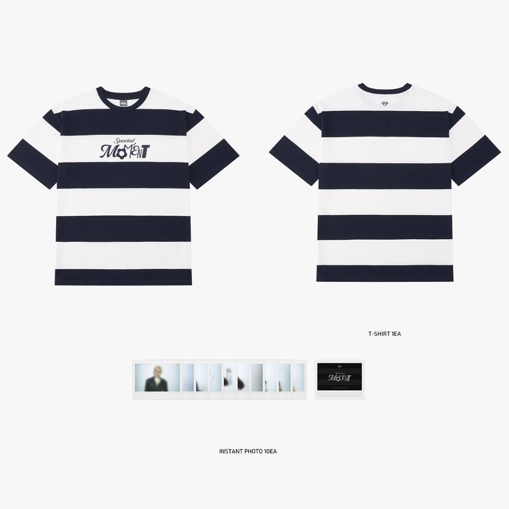 TREASURE 2025 Fankonsert SPECIAL MOMENT Randig T-shirt