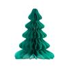 Christmas Honeycomb Ornament Set: Tree Hats & Pendants for Holiday Décor In Schools, Stores, and Malls
