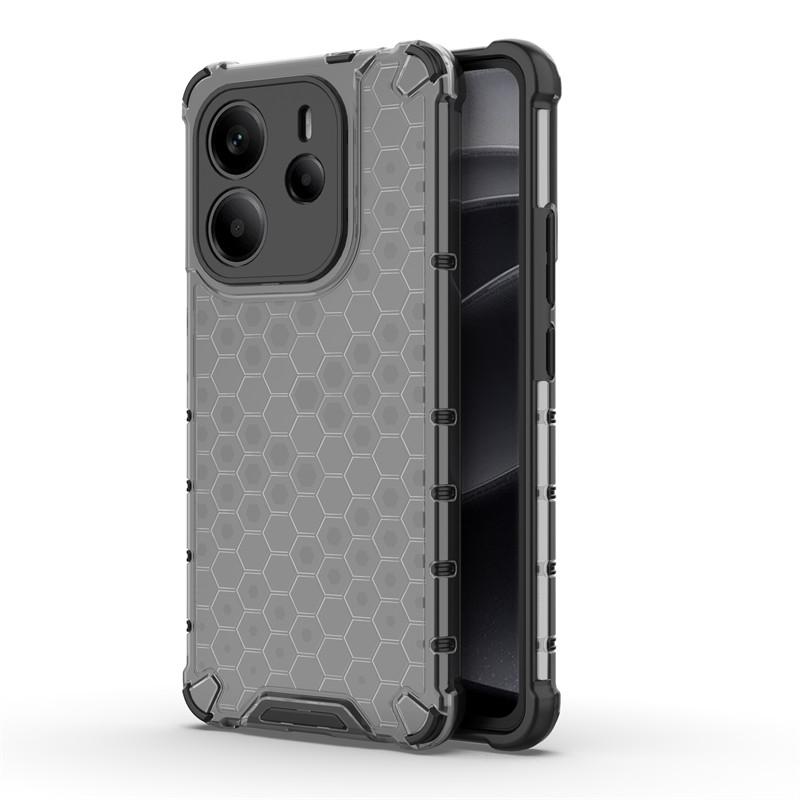 

For Xiaomi Redmi Note 14 4G Case Xiaomi Redmi Note 14 4G Cover Shockproof Armor PC TPU Phone Cover Xiaomi Redmi Note 14 Po 4G 24117RN76G(163.25mm)
