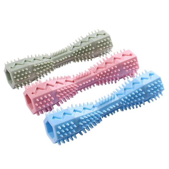 Yousheng Teeth Molar Toys Comfortable To Touch Bite Resistant Portable Pet Dogs Molar Stick Toy Dog Birthday Gift