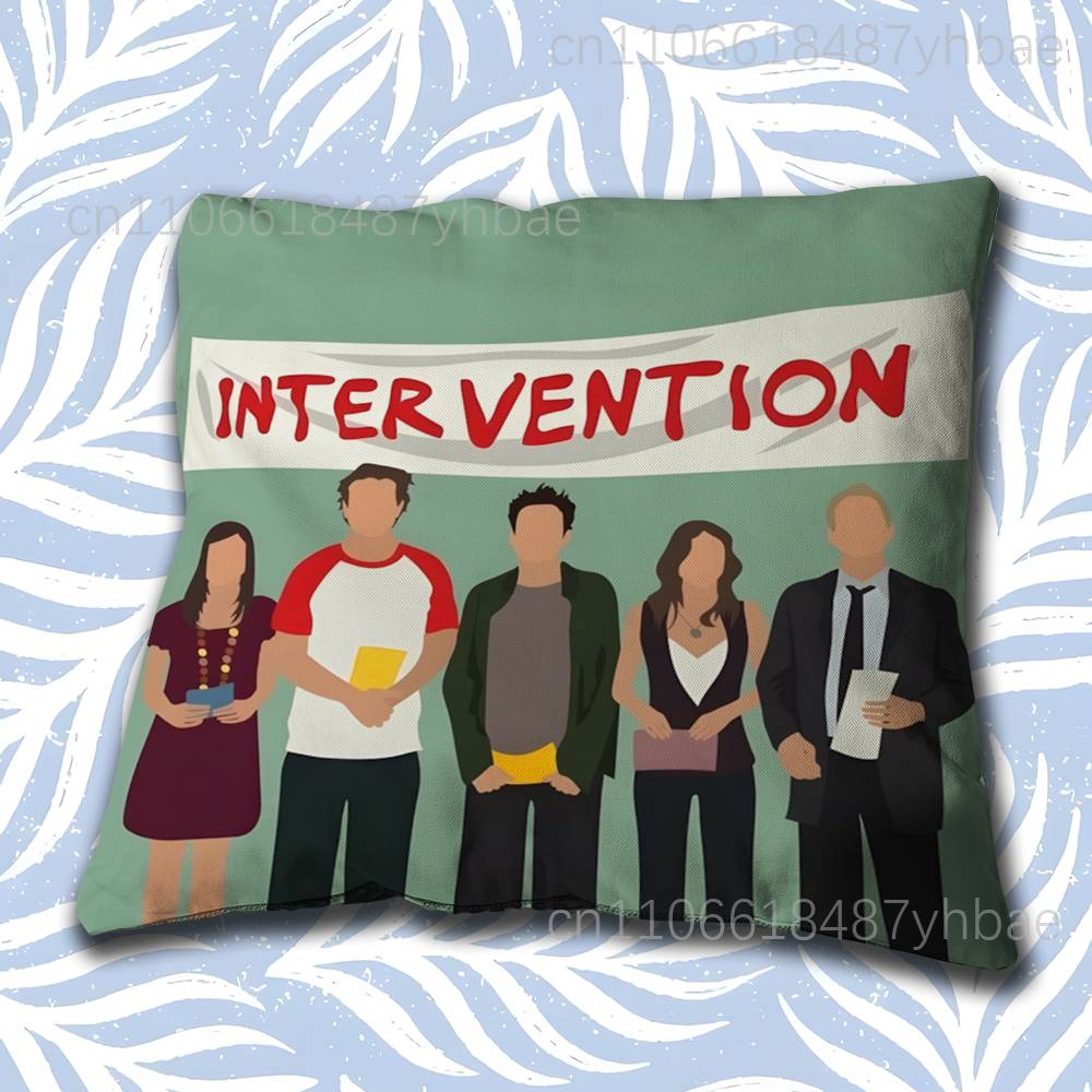 H-How I Met Your Mother Himym Cushion Cover Pillow Cover Decor Pillowcase Printed Cushion Case For Couch
