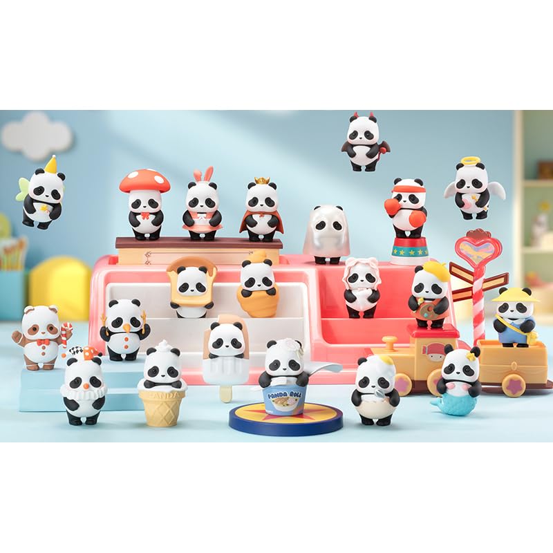 

52TOYS BLINDBOX Панда Ролл Мини Я Нарядись Серия Ребокс 20 штук