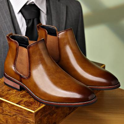 25873 Stivaletti Chelsea Nuovi stivaletti Chelsea Moda versatili Stivali Martin Uomo traspiranti taglia grande stivali da uomo