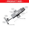 Cabinet Push Latches Push To Open Catches Lock Rebound Locking Catches Bounce Lock for Cabinet Drawer Wardrobe