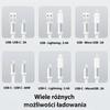 Usams Kabel Rozwijany 3W1 Z Pudełkiemmicrousb/Usb-C/Lightning 60W Fioletowy/Purple Sj650Usb03 (Us-Sj650)
