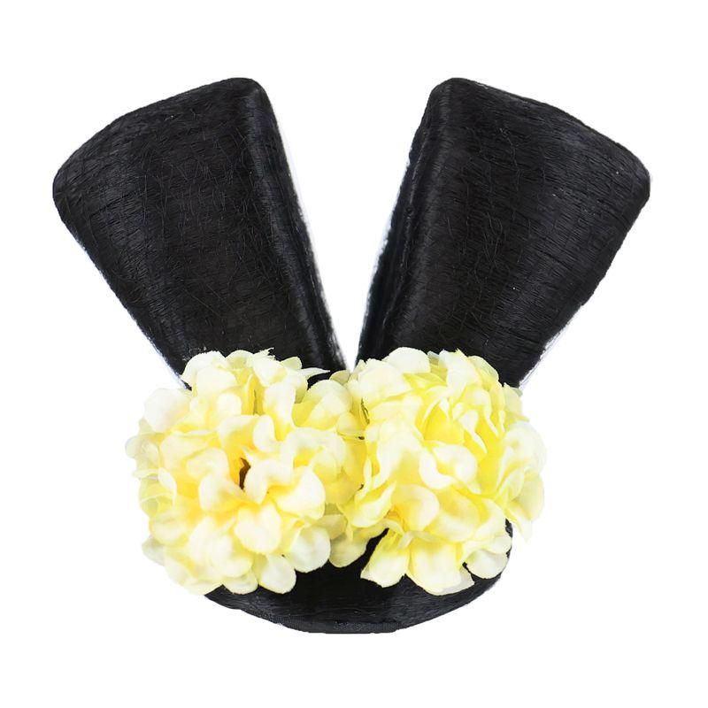Children's Han Chinese Costume Chignon Ornament Cute Girl Tang Style Bun Mid-Autumn Festival Stage Performance Headdress Suit