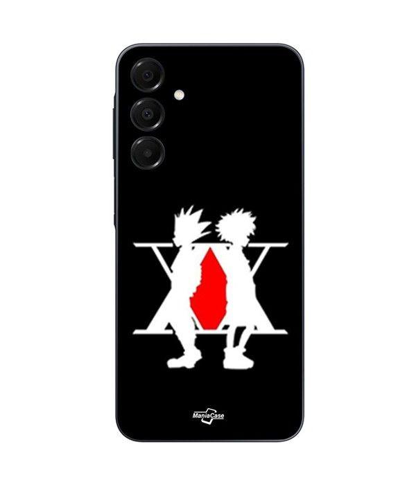 Case For Samsung Galaxy A15 hunter x hunter Killua Gon Anime Otaku Maniacase nero