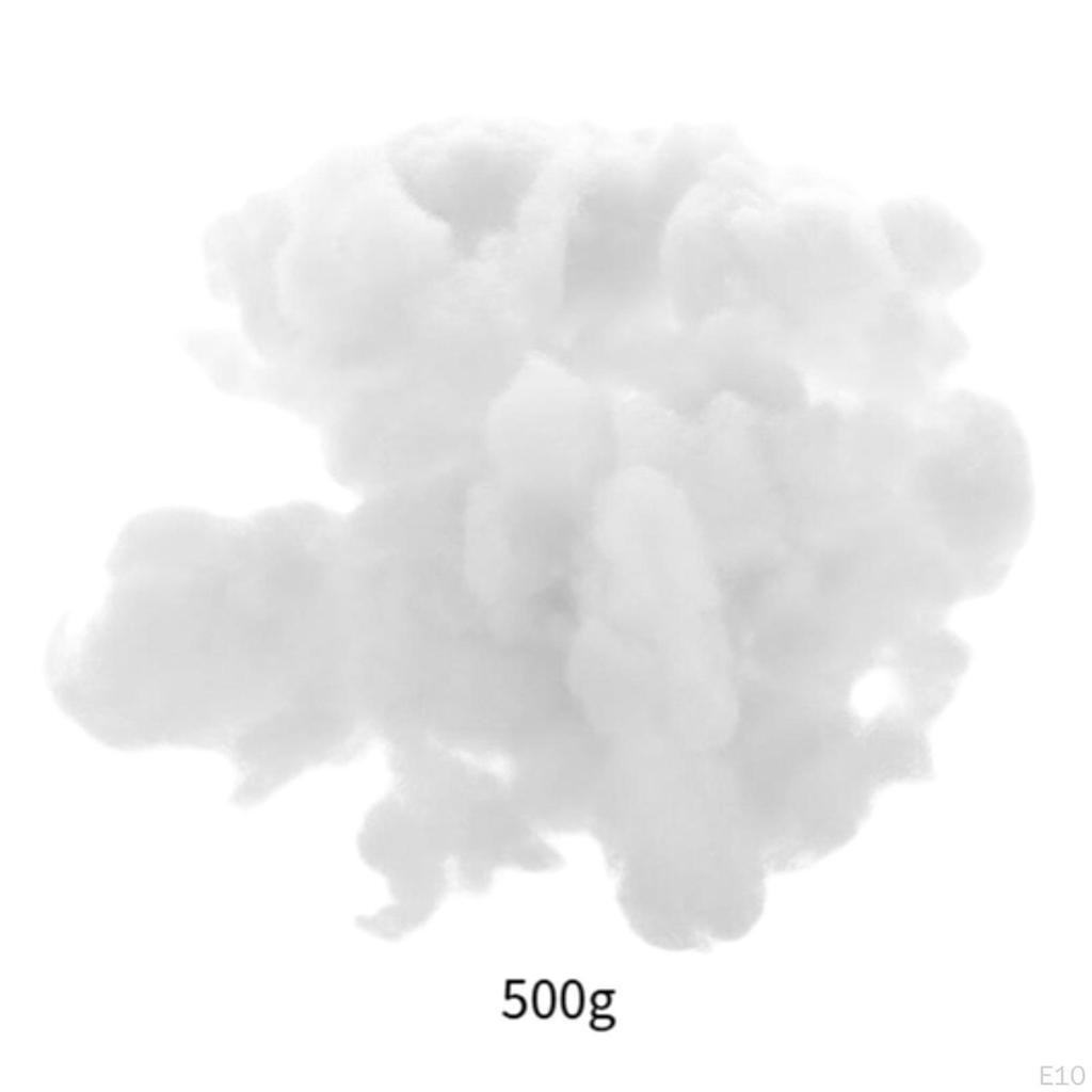 Artesanato Branco Fibra Poliéster Enchimento DIY Brinquedo Sofá Almofada Recheio Animal Artesanato