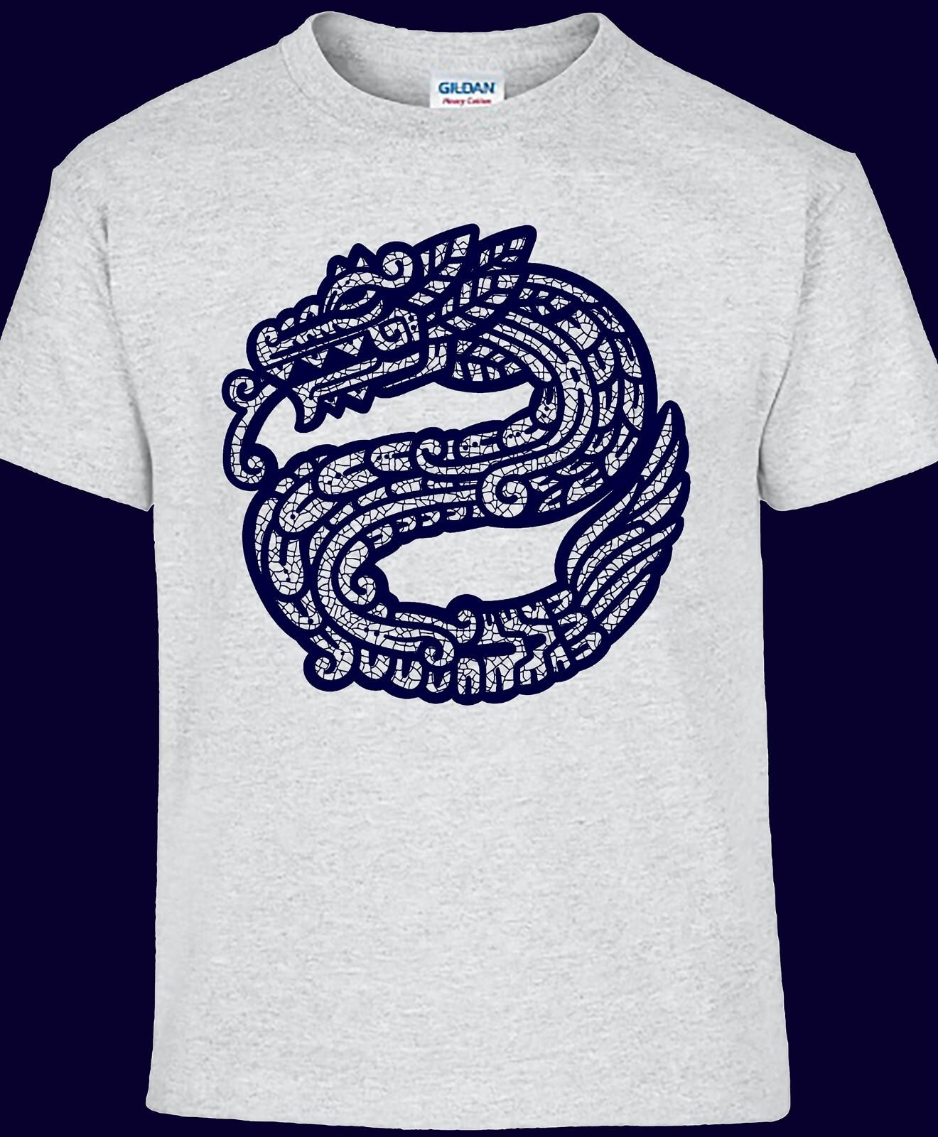 Quetzalcoatl T-shirt S разноцветный