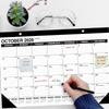 Daily Planning Monthly Calendar Large Format Time Agenda Planner Hangable Calendar  Home Decoration