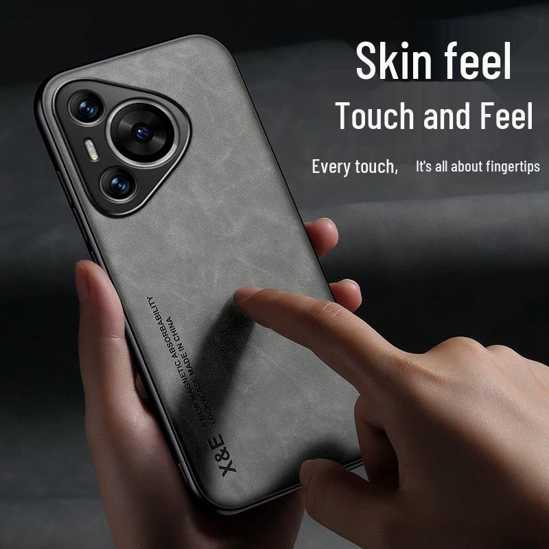 Huawei P70 Pro & Ultra Herren Business Lammleder Handyhülle