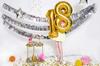 Partydeco Balon Foliowy Cyfra 8 Złota 86Cm