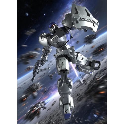 HiPlay Chief Continent Super Cavalry Series 1/144 Stag White Purple Pre-Colored Plastic Model Kit